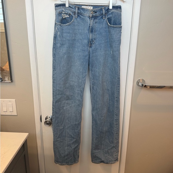 Abercrombie 90s High Rise Jeans - Picture 1 of 3